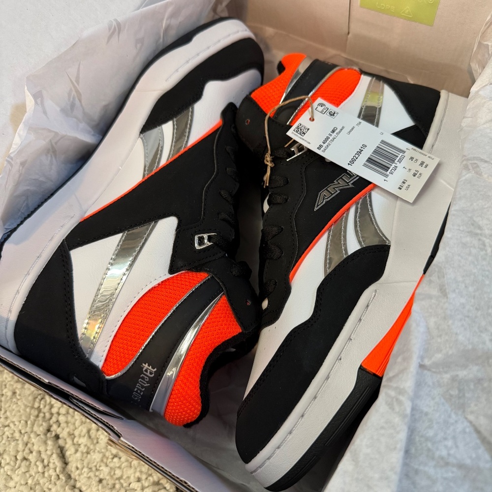 Reebok Anuel AA x BB4000 2 Mid | Sport Love Pack | Men’s 8 | NIB - Picture 6 of 7